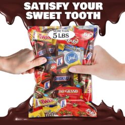 Assorted Chocolate Candy Variety Pack - Assorted Bulk Chocolate Mix - Individually Wrapped Party Chocolate Assortment