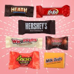 Chocolate Candy Variety Pack, 5lb Pack of Bulk Chocolate Candy Individually Wrapped, Great Chocolate Mix for Holiday Celebrations