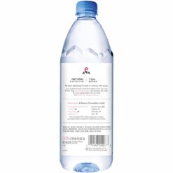 Evian Natural Spring Water, 1 L bottle, 12 pack