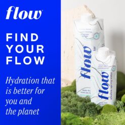 Flow Alkaline Spring Water - Refreshing Taste Of Natural Alkaline Water With Natural Electrolytes,12 Pack of 16.9 FL Bottles