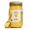 Spring Sunrise Organic Grass Fed Ghee Butter - USDA Certified Organic Clarified Butter - Sustainably Sourced (16oz Jar)