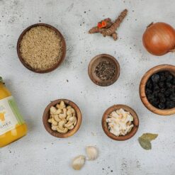 Spring Sunrise Organic Grass Fed Ghee Butter - USDA Certified Organic Clarified Butter - Sustainably Sourced (16oz Jar)