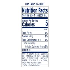 Sanpellegrino CIAO Lime Sparkling Water, Low-Calorie Italian Sparkling Water with Real Fruit Juices, 0g Added Sugar, 24-Pack