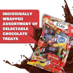 Assorted Chocolate Candy Variety Pack - Assorted Bulk Chocolate Mix - Individually Wrapped Party Chocolate Assortment