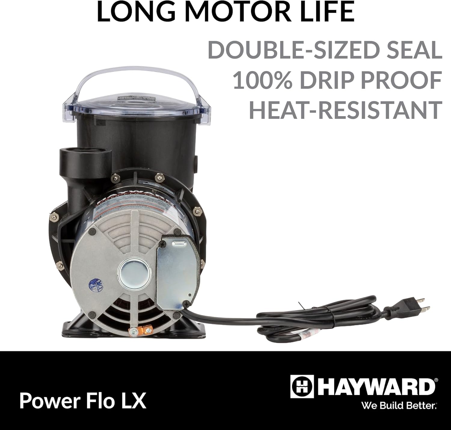 Hayward W3SP1580X15 Power Flo Pool Pump, 1.5 HP