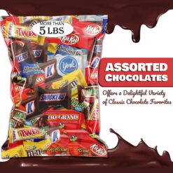 Assorted Chocolate Candy Variety Pack - Assorted Bulk Chocolate Mix - Individually Wrapped Party Chocolate Assortment
