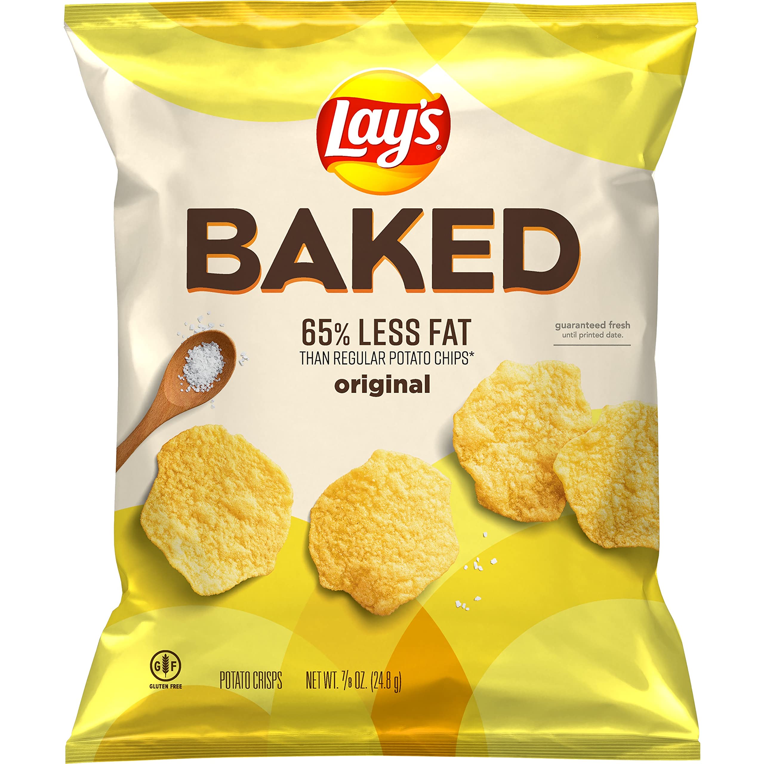 Lay's Original Potato Crisps, 0.875 Ounce (Pack of 60)