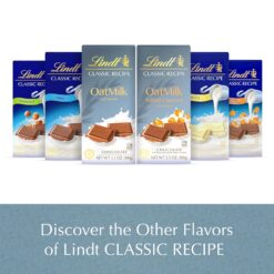 Lindt CLASSIC RECIPE Non-Dairy OatMilk Chocolate Candy Bar, 10 Pack, 3.5 oz.
