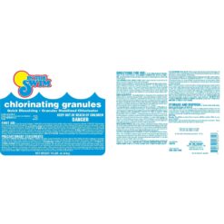 In The Swim Sodium Dichlor Chlorine Shock Granules for Sanitizing Swimming Pools – Fast Dissolving, pH Balanced Sanitizer – 40 Pound