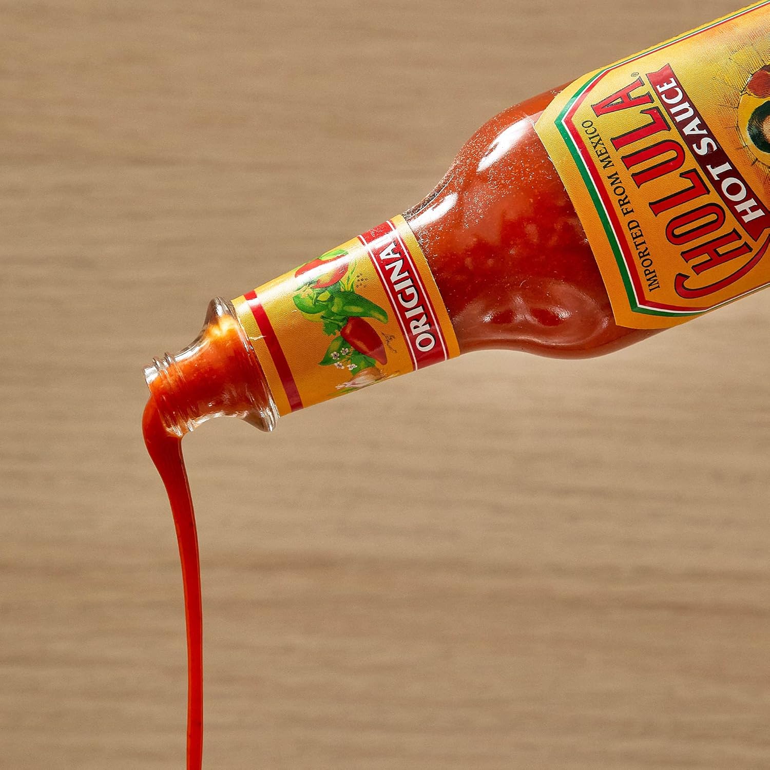 Cholula Hot Sauce Variety Pack, Product of Mexico, Gift Set Includes Six 5 Fl Oz Signature Cholula Hot Sauces, 30 fl oz
