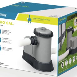 Bestway 58390E Flowclear 1500 GPH Filter Pump for 300 to 8,400 Gallon Above Ground Swimming Pool