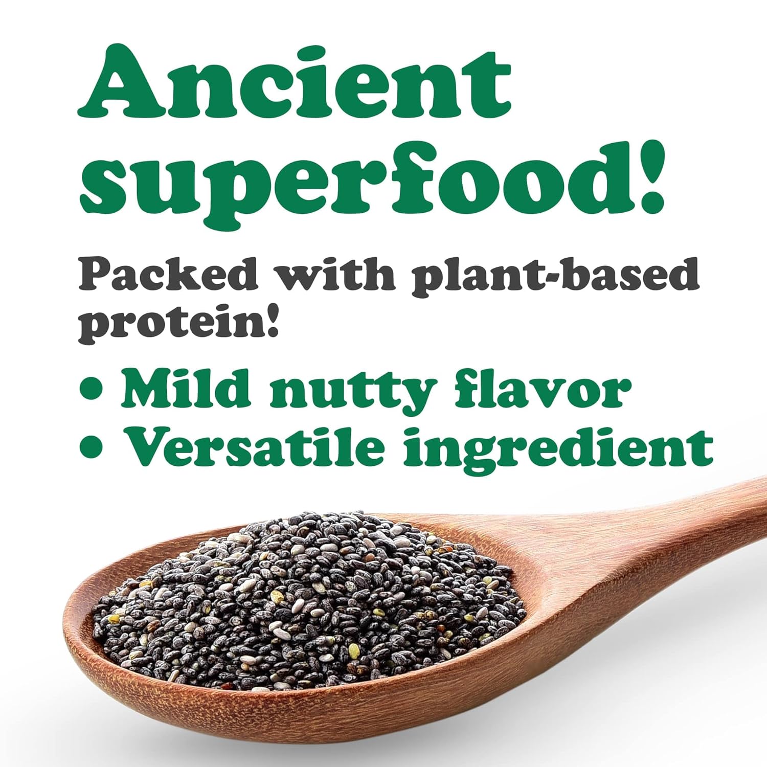 Food to Live - Black Chia Seeds, 25 Pounds – Whole, Sproutable, Vegan, Kosher, Keto, Sirtfood