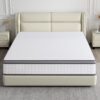 Elitspace Queen Mattresses, 10 Inch Queen Size Mattress, Medium Firm Feel Memory Foam & Individual Pocket Springs