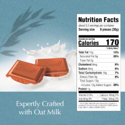 Lindt CLASSIC RECIPE Non-Dairy OatMilk Chocolate Candy Bar, 10 Pack, 3.5 oz.