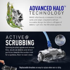 Polaris MAXX Premium Suction-Side Automatic Pool Cleaner for All In-Ground Pool Surfaces, Smart Navigation, Energy Efficient