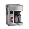 WOLF GOURMET Programmable Coffee Maker System with 10 Cup Thermal Carafe, Built-In Grounds Scale, Stainless Steel (WGCM100S)