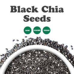 Food to Live - Black Chia Seeds, 25 Pounds – Whole, Sproutable, Vegan, Kosher, Keto, Sirtfood