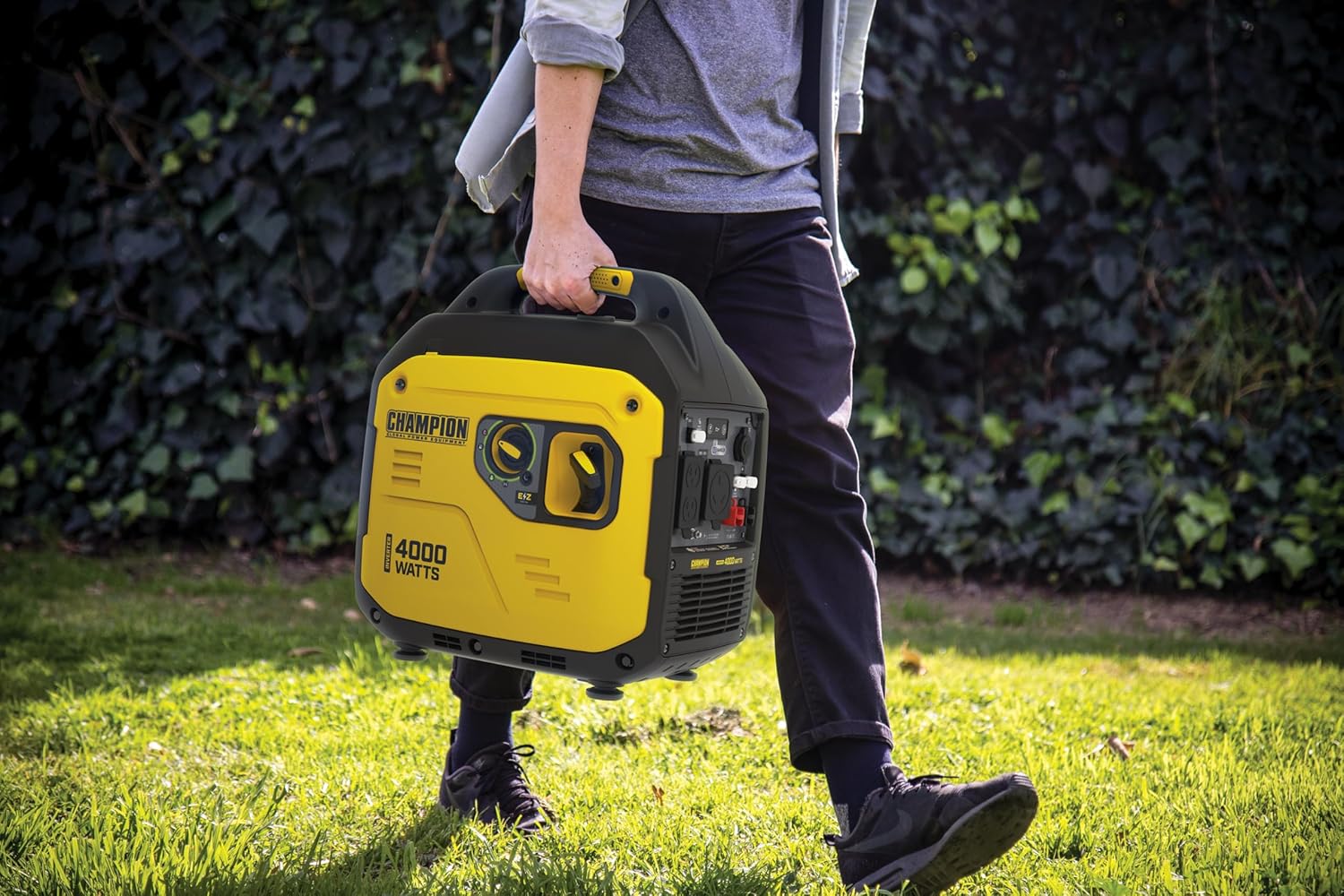 Champion Power Equipment 4000-Watt RV Ready Portable Inverter Generator with Quiet Technology and CO Shield - Image 12
