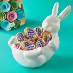 CADBURY Milk Chocolate with Caramel Center Eggs Candy, Bulk Easter, 1.2 oz Packs (48 Count)