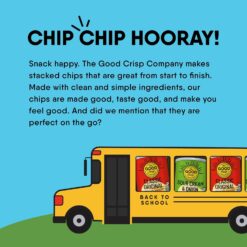 The Good Crisp Company, Good Crisps Minis (Original, 1.6 Ounce, Pack of 12), Gluten Free Snacks