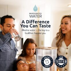 Invigorated Water PH001 - White Alkaline Water Filter, Replacement Filters for All Invigorated Water Pitcher – 96 Gallons/Filter (3-Pack)