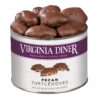 Virginia Diner Chocolate Pecan Turtledoves Candy Clusters with Caramel - 18 Oz Can