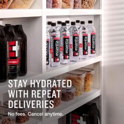 Essentia Bottled Water LLC, Ionized Alkaline Water; 99.9% Pure, Infused with Electrolytes, 20 Fl Oz (Pack of 24)