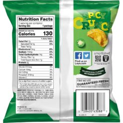Lay's Kettle Cooked Potato Chips, Jalapeno, 0.85 Ounce (Pack of 40)
