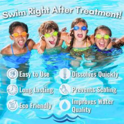 Freetime Fun Non-Chlorine 4 in 1 Shock, for Pools and Spas, Fast Acting, Quick Dissolving (10 lbs)