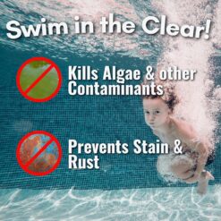 Freetime Fun Non-Chlorine 4 in 1 Shock, for Pools and Spas, Fast Acting, Quick Dissolving (10 lbs)