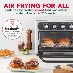Dash Chef Series Air Fryer Oven with Rotisserie 23Qt