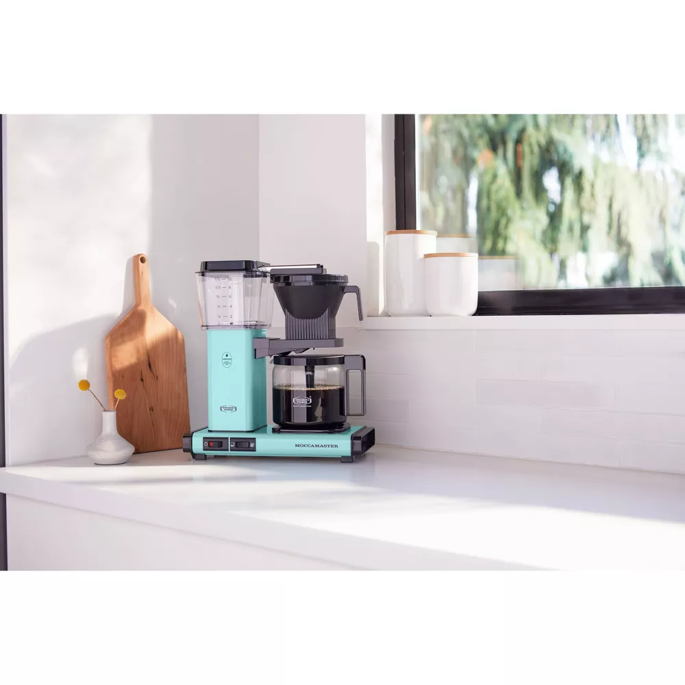 Moccamaster KBGV Select Coffee Maker, Turquoise - Image 2