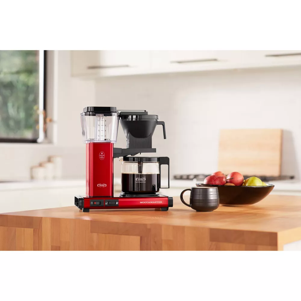 Moccamaster KBGV Select Coffee Maker, Candy Apple Red - Image 2
