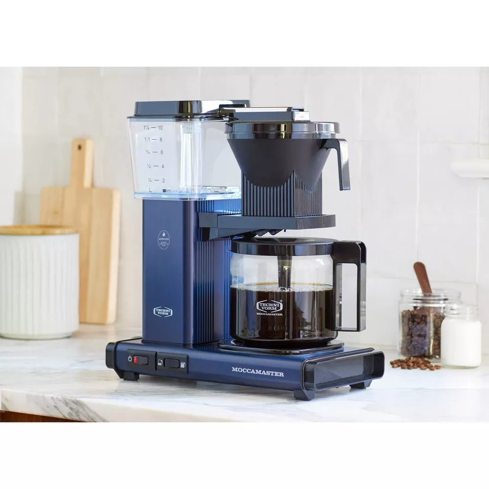 Moccamaster KBGV Select Coffee Maker, Midnight Blue - Image 2