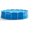 Intex Metal Frame Round Above Ground Swimming Pool w/Pump, 12' x 30"