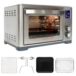 Kenmore 25 Qt. 11 in 1 Digital Air Fryer Convection Toaster Oven Rotisserie