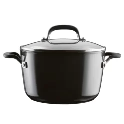 KitchenAid Hard Anodized Nonstick Cookware Pots and Pans Set, 10 Piece, Onyx Black