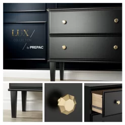 Prepac Lux 2 Drawer 16