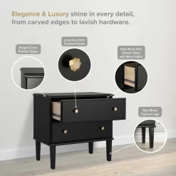 Prepac Lux 2 Drawer 16