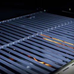 Monument Grills 17842: 4-Burner Propane Gas Grill with Rotisserie Kit, Side Burner, LED Controls, and Warming Rack – Perfect for Family BBQs