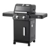 Monument Grills Mesa Series 2-Burner Free Standing Stailless Liquid Propane 24000 BTU Gas Grill with Cabinet, Black