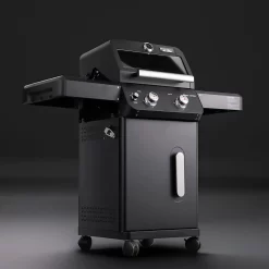 Monument Grills Mesa Series 2-Burner Free Standing Stailless Liquid Propane 24000 BTU Gas Grill with Cabinet, Black