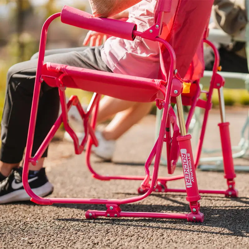 GCI Stowaway Rocker, Bright Pink