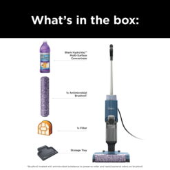 Shark HydroVac WD100BL 3 in 1 Vacuum, Mop & Self-Cleaning Corded System, Perfect for Hardwood