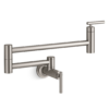 KOHLER Vibrant Stainless Single Handle Wall-mount Pot Filler Kitchen Faucet