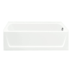 Sterling 30.5-Inches x 60-Inches White Fiberglass/Plastic composite Rectangular Alcove Soaking bathtub ( Right Drain )