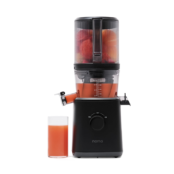 Nama J2 Cold Press Juicer – Self Feeding for Hands-Free Operation with Wide Mouth Hopper – Easy Cleanup & Assembly