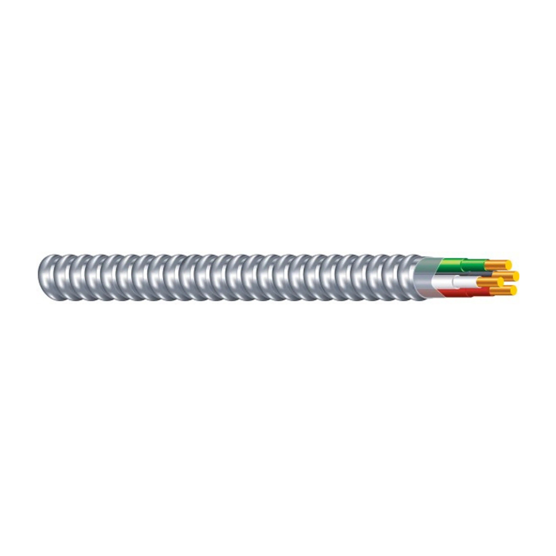 Southwire Armorlite 250-ft 14 / 3 Solid Aluminum MC (Metal Clad) Cable