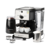EspressoWorks All-In-One Espresso Machine with Milk Frother 7 Piece Set - Latte Maker Includes Grinder - Coffee Gifts (Stainless Steel)