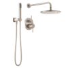 Delta Modern SpotShield Stainless 2-handle Single function 10-Inches Round Shower Faucet